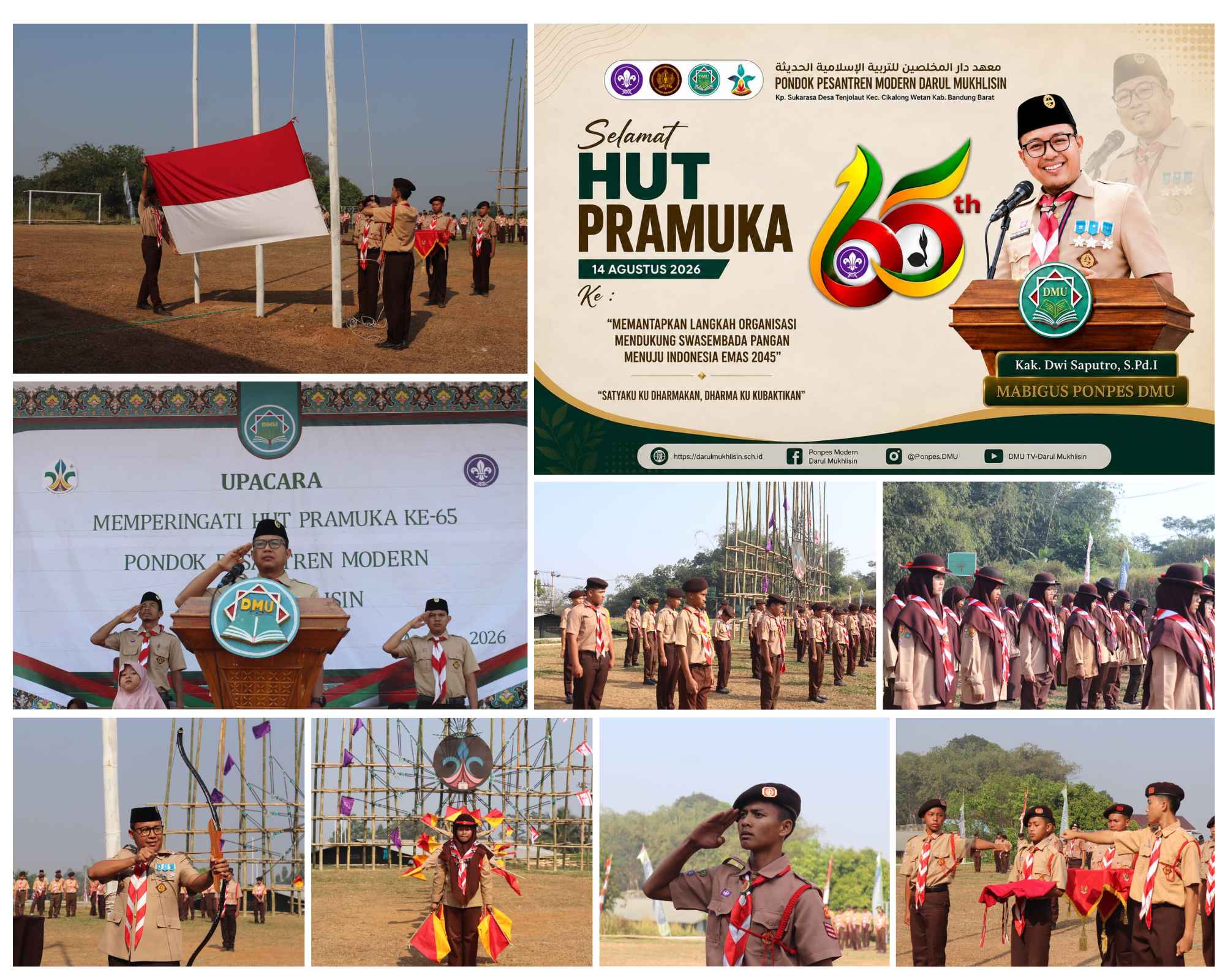65 Tahun Gerakan Pramuka: Menempa Jiwa, Menguatkan Karakter