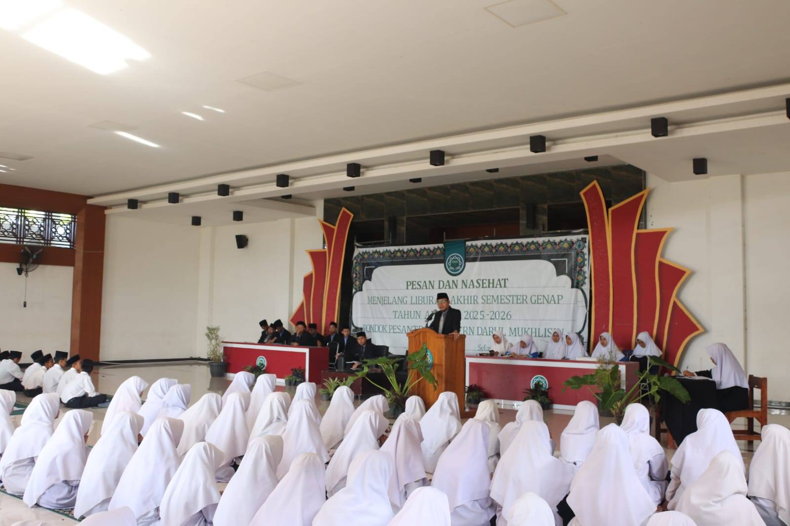 Pesan dan Nasehat Pesantren Menjelang Liburan Akhir Semester Genap Santri Darul Mukhlisin