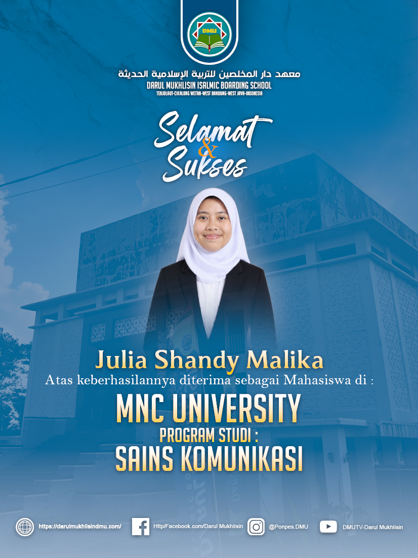 Alhamdulillah, Alumni Pondok Modern Darul Mukhlisin Kembali Diterima di Perguruan Tinggi