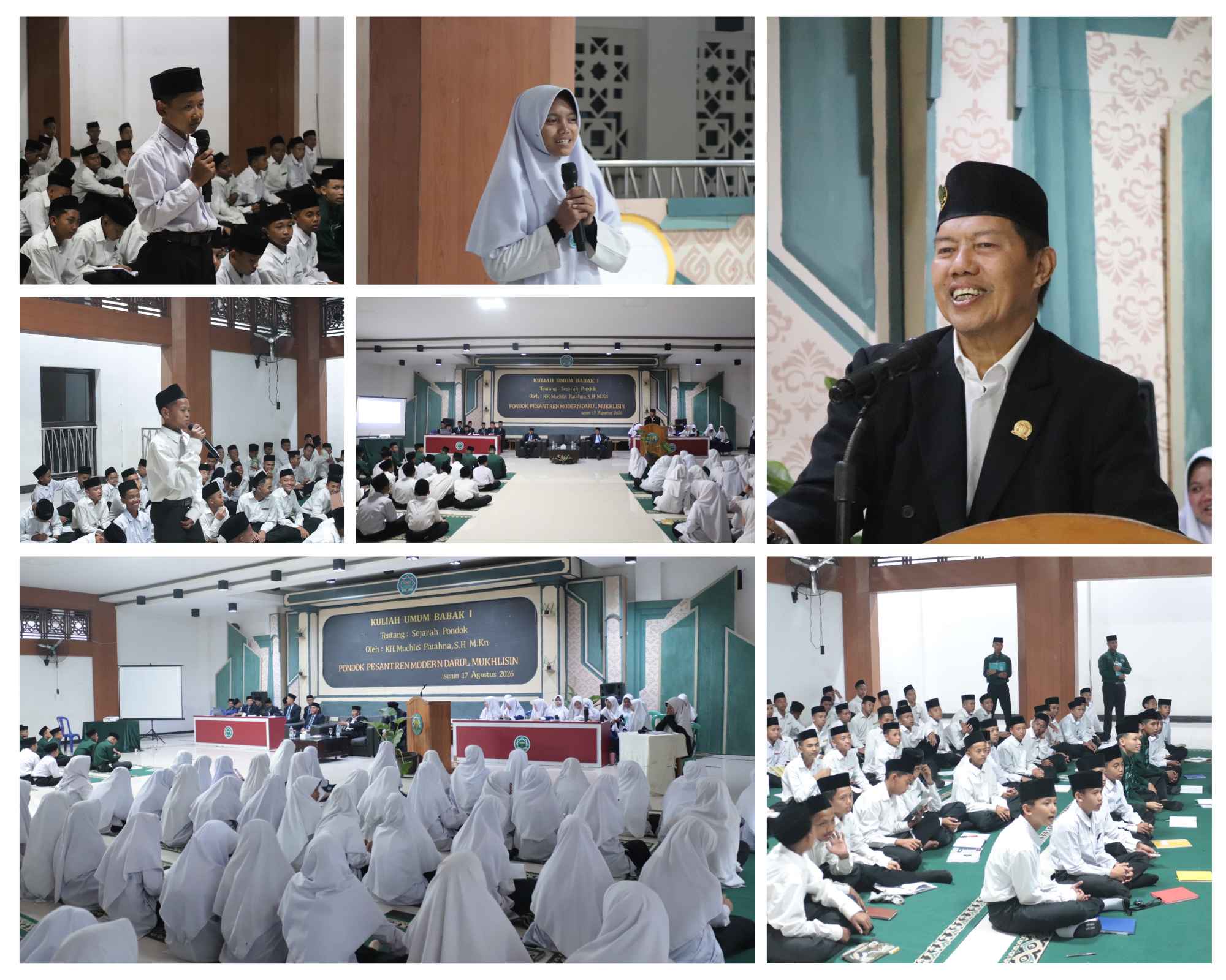 Menyusuri Jejak Perjuangan: Santri Darul Mukhlisin Mengenal Sejarah Pondok melalui Kuliah Umum Babak I