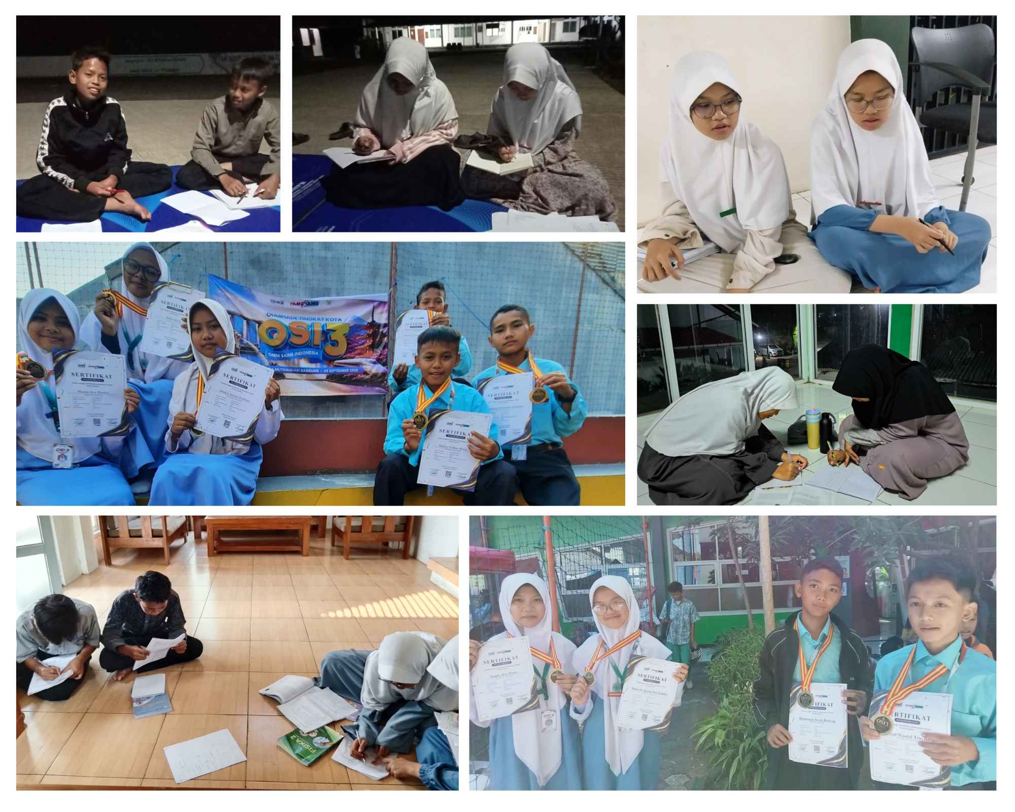 Santri Darul Mukhlisin Berpartisipasi dalam Olimpiade Omni Sains Indonesia 2026